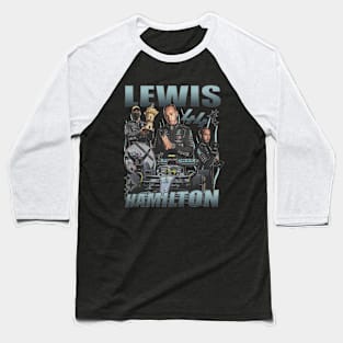 Lewis Hamilton Vintage Bootleg Baseball T-Shirt